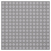 Silver Grey en Lila Floral Pattern Stof (Swatch)