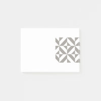 Silver Grey Geometric Deco Cube Pattern