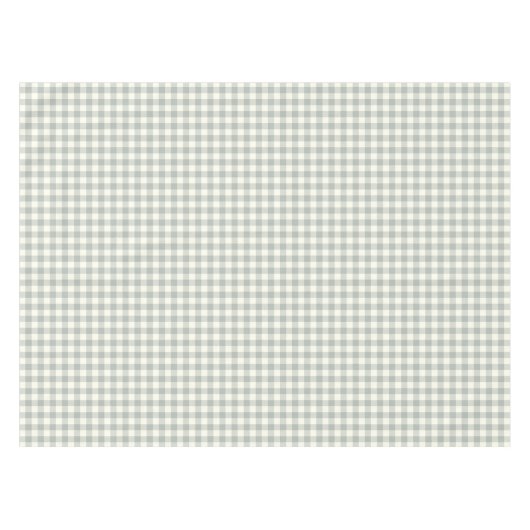 Silver Grey Gingham Cotton Tablecloth Tafelkleed (Voorkant (Horizontaal))