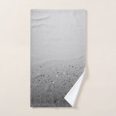 Silver Grey Glamour Sparkly Glitter Bad Handdoek (Handdoek)