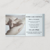 Silver Grey Home Health Aide Visitekaartje (Voorkant)