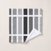 Silver Grey Hues Bad Handdoek (Wasdoekje)