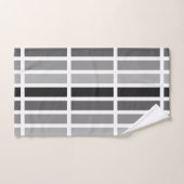 Silver Grey Hues Bad Handdoek (Handdoek)