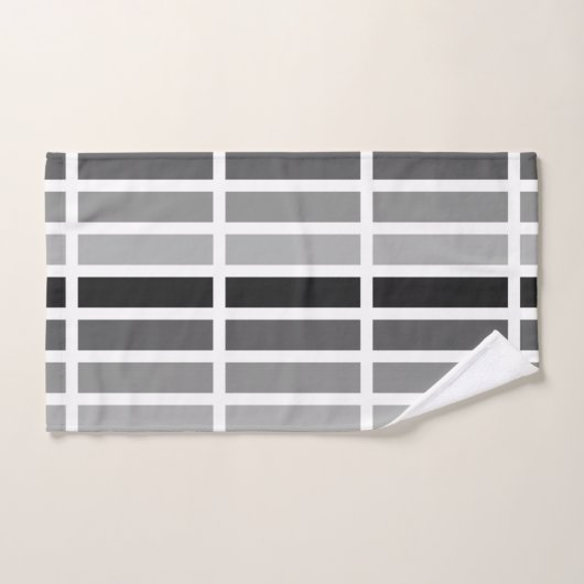 Silver Grey Hues Bad Handdoek (Handdoek)