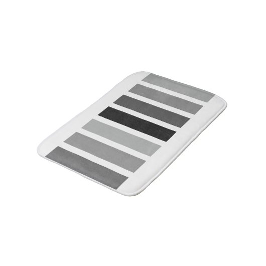 Silver Grey Hues Badmat (Gekanteld)