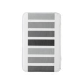 Silver Grey Hues Badmat (Voorkant Verticaal)