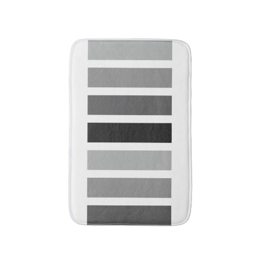 Silver Grey Hues Badmat (Voorkant Verticaal)