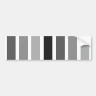 Silver Grey Hues Bumpersticker