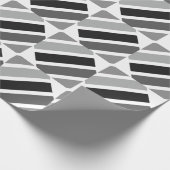 Silver Grey Hues Cadeaupapier (Hoek)