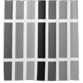 Silver Grey Hues Douchegordijn (Voorkant)