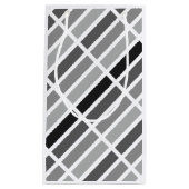 Silver Grey Hues Klein Cadeauzakje (Voorkant)