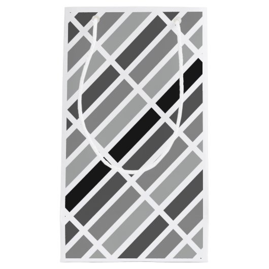 Silver Grey Hues Klein Cadeauzakje (Voorkant)