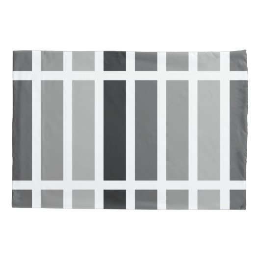 Silver Grey Hues Kussensloop (Achterkant)