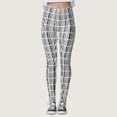 Silver Grey Hues Leggings (Voorkant)