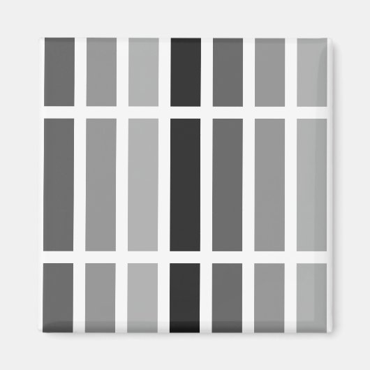 Silver Grey Hues Magneet (Voorkant)