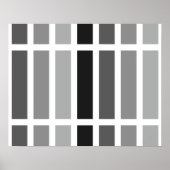 Silver Grey Hues Poster (Voorkant)