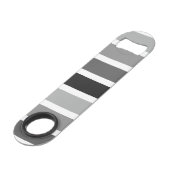 Silver Grey Hues Speed Flessenopener (Voorkant Gekanteld)