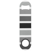 Silver Grey Hues Speed Flessenopener (Achterkant)