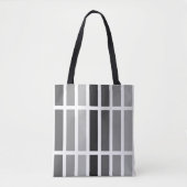 Silver Grey Hues Tote Bag (Voorkant)