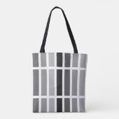 Silver Grey Hues Tote Bag (Achterkant)