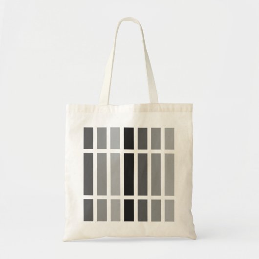 Silver Grey Hues Tote Bag (Voorkant)