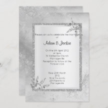 Silver Grey Marble ELEGANT CLASSY WEDDING