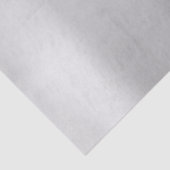 Silver Grey Metallic Minimal Branding Bridal Tissuepapier (Detail)