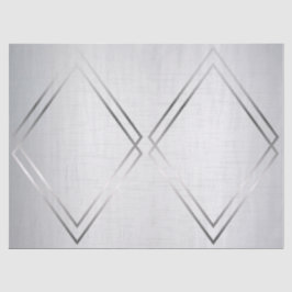 Silver Grey Metallic Tissuepapier