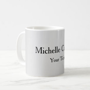 Silver Grey Professional, uniek, klassiek eenvoudi Koffiemok