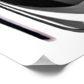 Silver Grey Stiletto Shoe Print (Hoek)