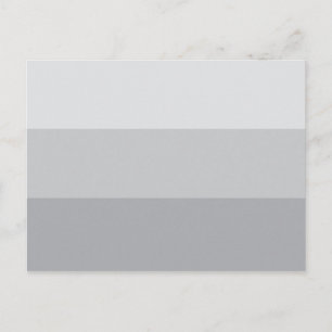 Silver Grey Striped Briefkaart