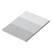 Silver Grey Striped Notitieblok (Linkerzijde)