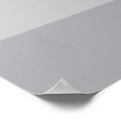 Silver Grey Striped Poster (Hoek)