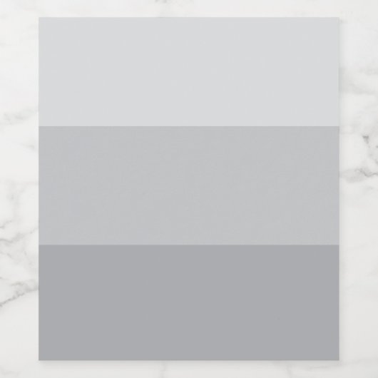 Silver Grey Striped Wijn Etiket (Enkel label)