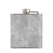 Silver Grey Tied The Knot Take Shot Trouwgunst Heupfles (Achterkant)