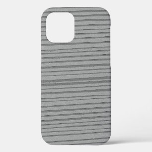 Silver Grey Unieke Moderne Stripe Patroon Case-Mate iPhone Case