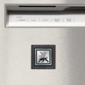 Silver Griffin Magneet (Insitu (Vaatwasser))