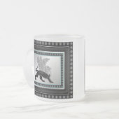 Silver Griffin Matglas Koffiemok (Voorkant links)