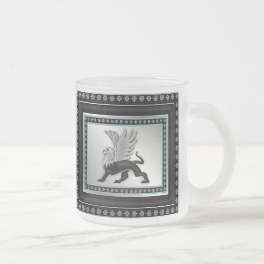 Silver Griffin Matglas Koffiemok (Rechts)