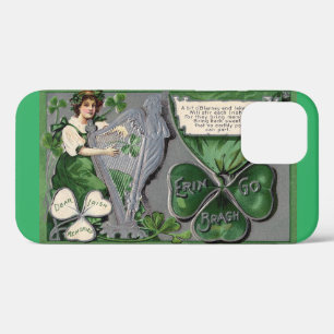 Silver Harp, Shamrock, St. Patrick's Day, Case-Mate iPhone Case