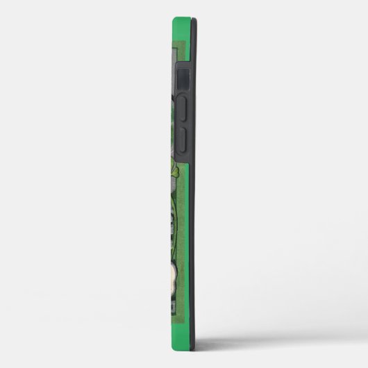 Silver Harp, Shamrock, St. Patrick's Day,  Case-Mate iPhone Case (Achterkant / Links)