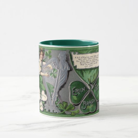 Silver Harp, Shamrock, St. Patrick's Day, Mok (Midden)