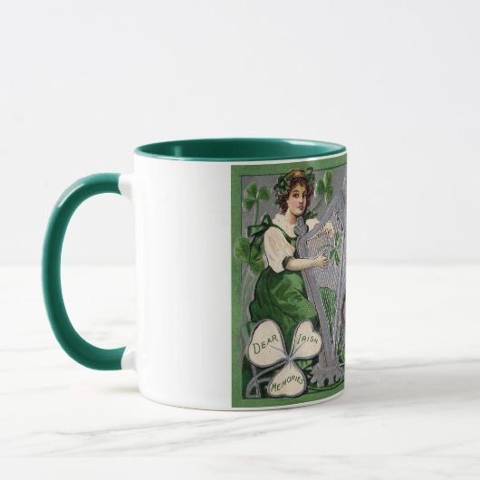 Silver Harp, Shamrock, St. Patrick's Day, Mok (Links)