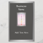 Silver Healing Hands Holistic Sjabloon Flyer (Voorkant)