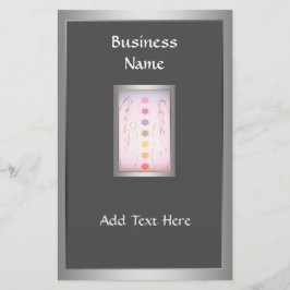 Silver Healing Hands Holistic Sjabloon Flyer