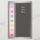 Silver Healing Hands Holistic Sjabloon Flyer (Achterkant)