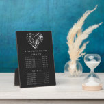 Silver Heart Salon Price Menu Plaque Fotoplaat<br><div class="desc">Silver Heart Salon Price Menu Plaque. Deze professionele plaquette is een geweldige,  niet-aanraking manier om uw salonservices of prijslijst weer te geven in het licht van de overweldigende pandemie van het corona-virus van 19 jaar. Pas dit douaneontwerp met uw eigen tekst,  kleuren,  en logo aan.</div>
