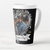 Silver Heart Valentijns/Jubileum Latte-Mok Latte Mok (Rechterhoek)