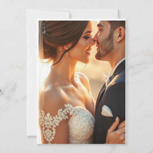 Silver Hearts bruids douche uitnodiging (Achterkant)