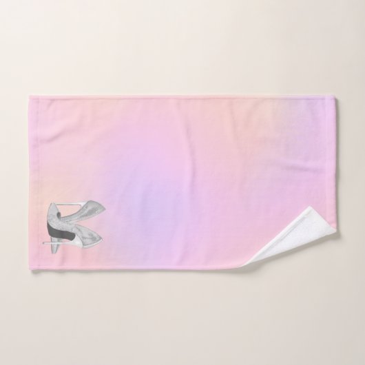 Silver Heels Pastels Bad Handdoek (Handdoek)